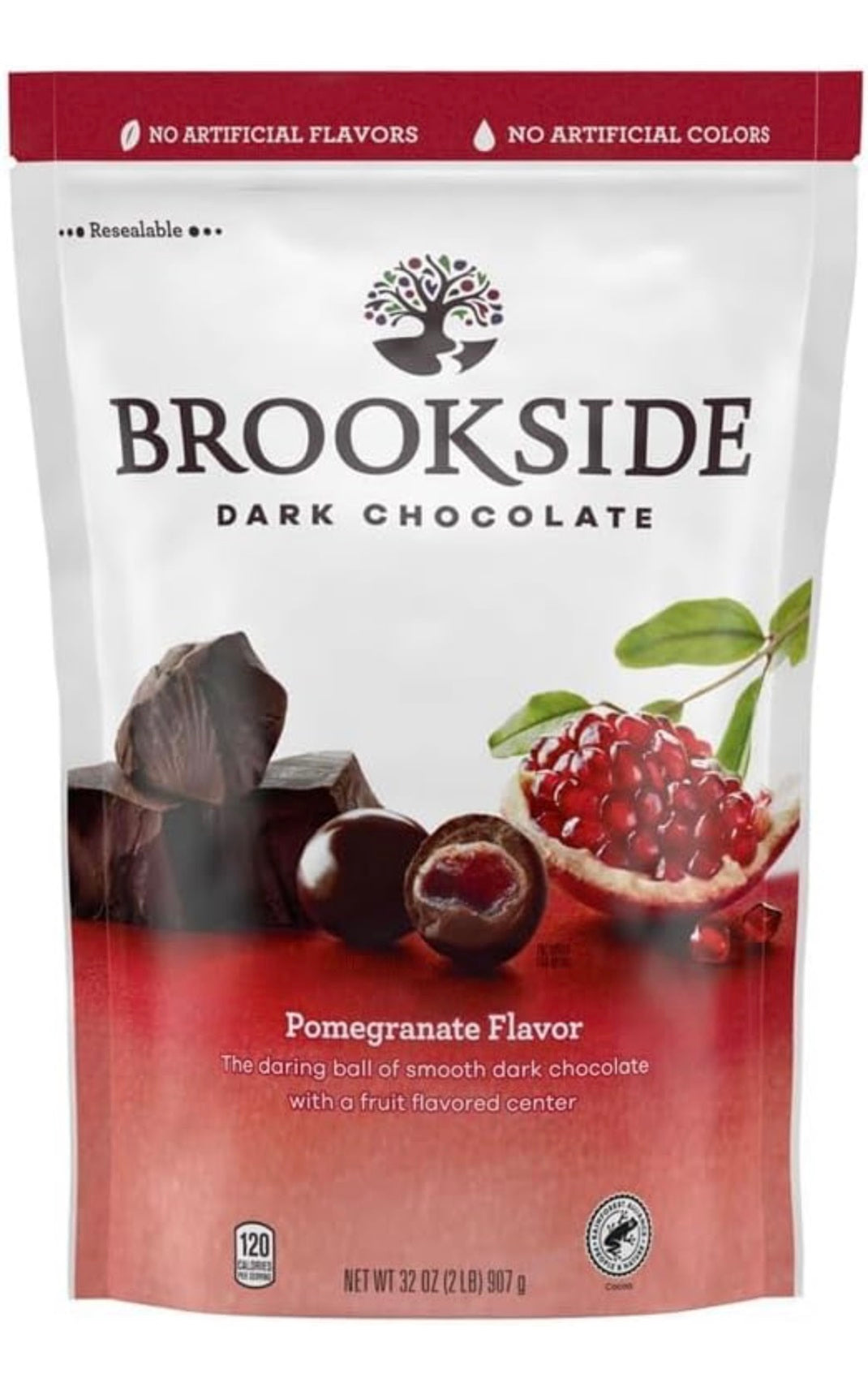Brookside Dark Chocolate Pomegranate Flavor 32 Oz