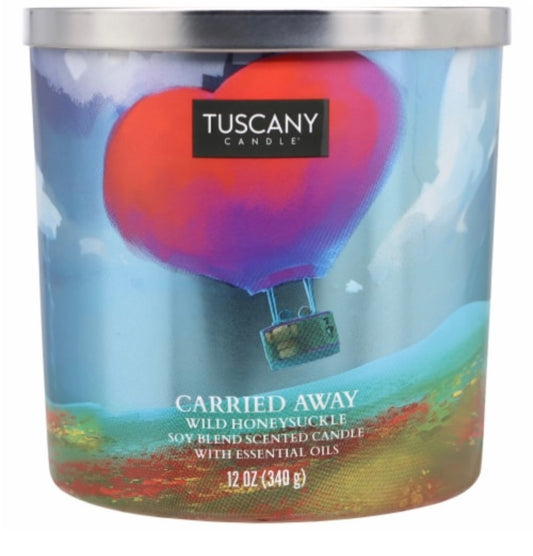 Tuscany Valentine's Carried Away 12 Ounce Jar Candle