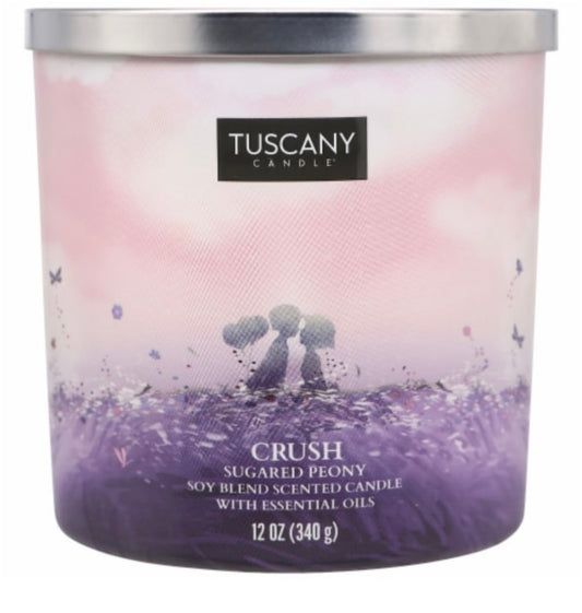 Tuscany Valentine's Crush 12 Ounce Jar Candle