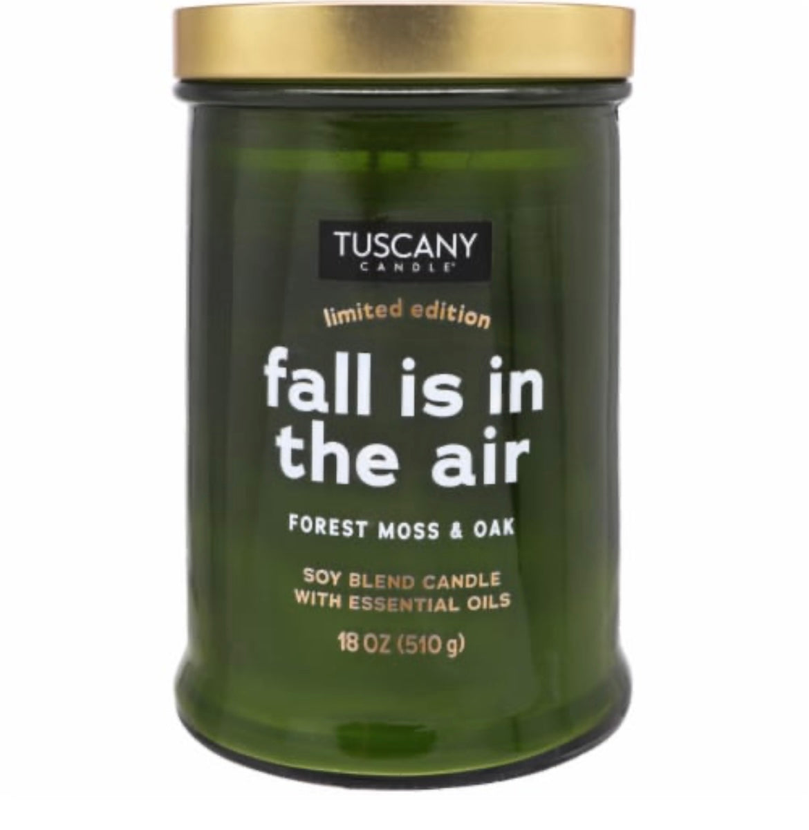 Tuscany Autumn Limited Edition Fall is in the Air 18 Ounce Jar Candle