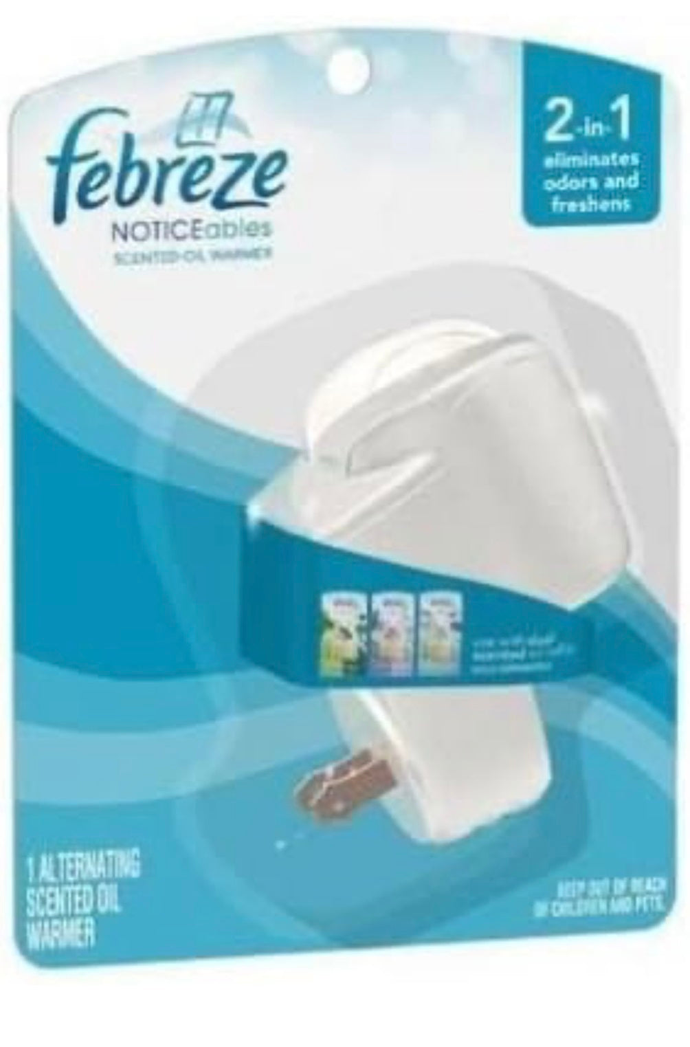 Febreze Noticeables Scented Oil Warmer 2 In 1