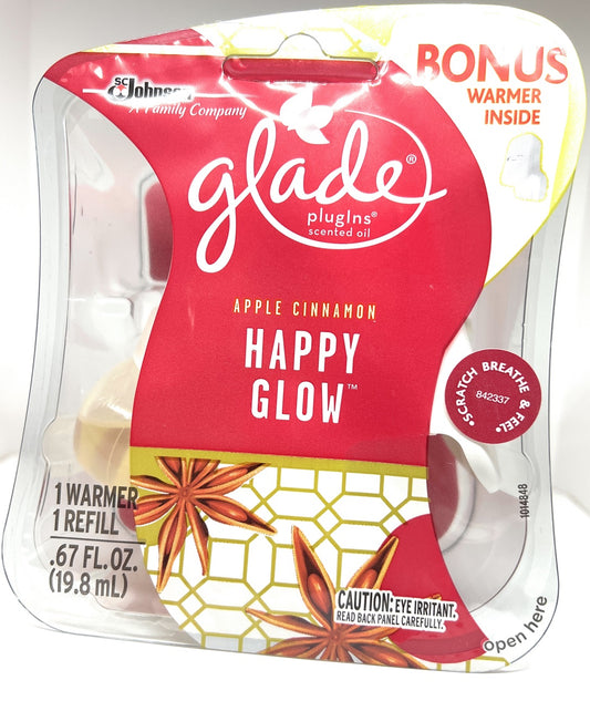 Glade Happy Glow PlugIns Scented Oil Warmer (1 ct)