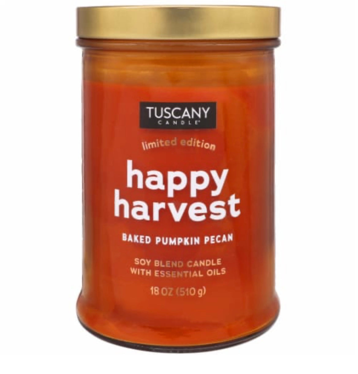 Tuscany Autumn Limited Edition Happy Harvest 18 Ounce Jar Candle