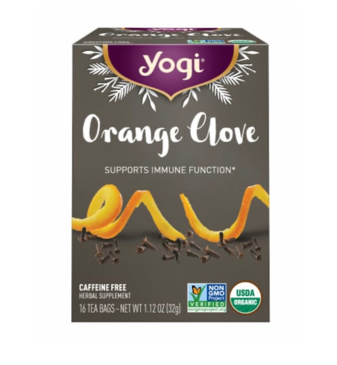 Yogi Orange Clove 16 Tea Bags