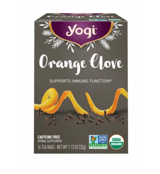 Yogi Orange Clove 16 Tea Bags