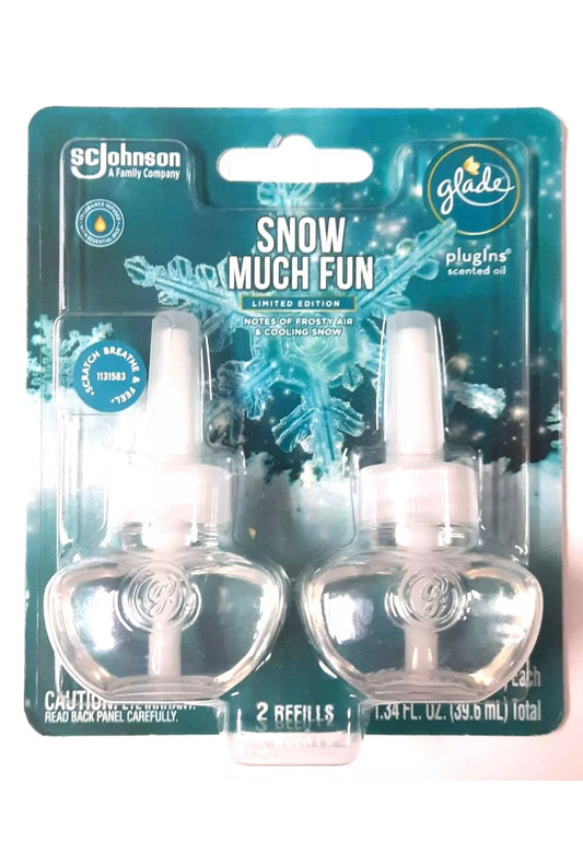 Glade Limited Edition Snow Much Fun PlugIns Scented Oil (2 Refills)